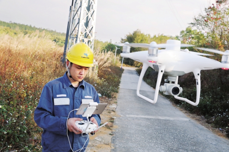 廣東江門供電局率先實現(xiàn)輸配電架空線路無人機自動巡航全覆蓋