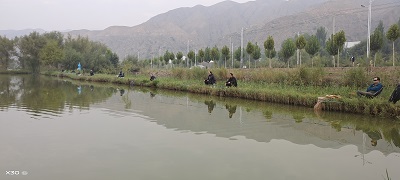 國網(wǎng)劉家峽水電廠：垂釣太極湖  秋淺風頻舞