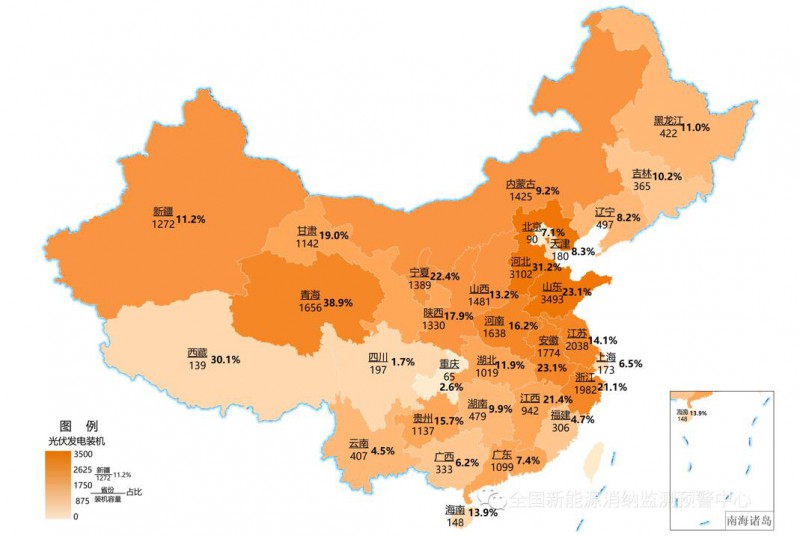 國(guó)家能源局：2022年一季度光伏新增裝機(jī)1321萬(wàn)千瓦，同比增長(zhǎng)138%！