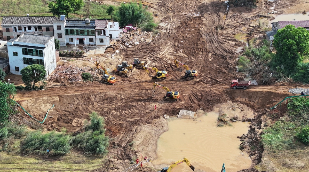 中國(guó)安能抽組70人專業(yè)力量增援湖南資興